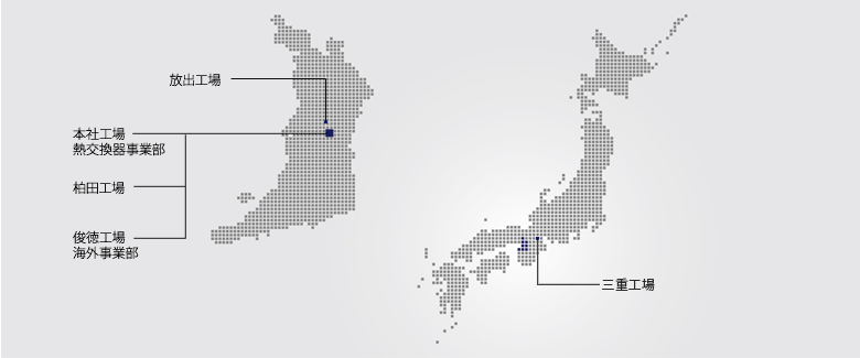 国内拠点マップ