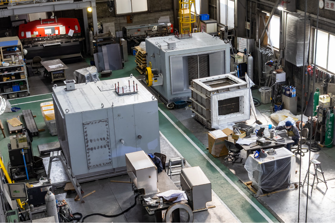 熱交換器事業部の画像