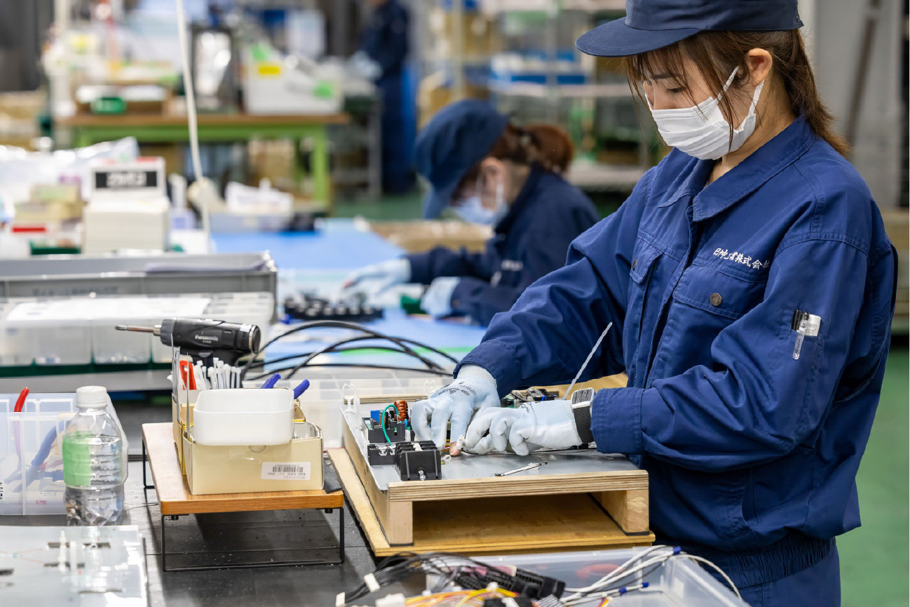 2階組立工場の画像